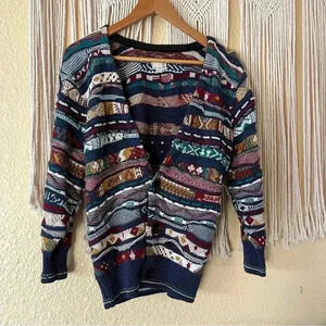 Urban renewal knit cardigan grandpa sweater
